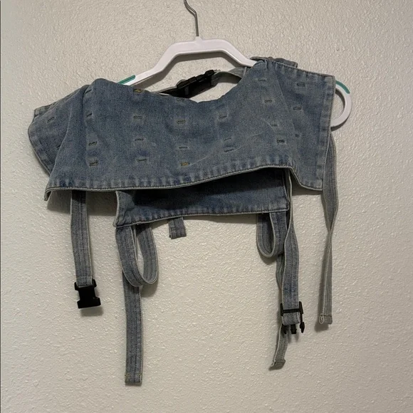 Denim collar - Picture 2 of 2